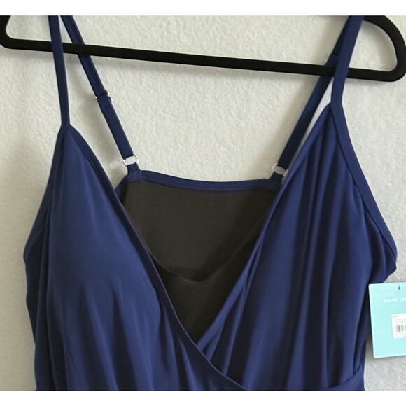 Bal Harbor Bathing Suit Sz 20W Skirted One‎ Piece Beach Pool Suit - Picture 3 of 8